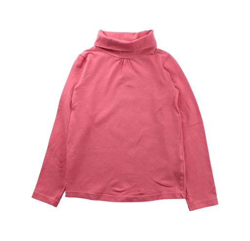 A Pink Long Sleeve Tops from Jacadi in size 6T for girl. (Front View)