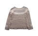 A Beige Knit Sweaters from Jacadi in size 6T for girl. (Back View)