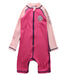 A Pink Swimsuits from Minnex in size 4T for girl. (Front View)