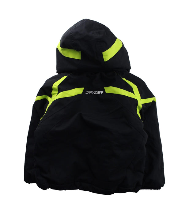 A Black Lightweight Jackets from Spyder in size 3T for boy. (Back View)