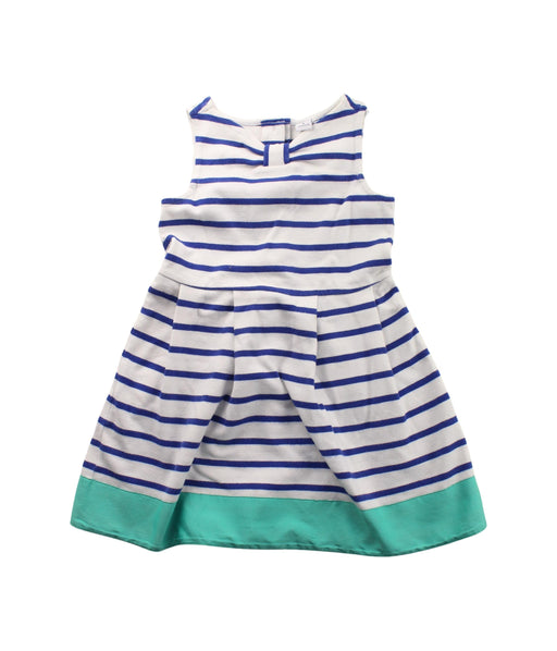 A Multicolour Sleeveless Dresses from Janie & Jack in size 4T for girl. (Front View)