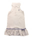 A White Sleeveless Dresses from Polo Ralph Lauren in size 4T for girl. (Front View)