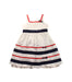 A Multicolour Sleeveless Dresses from Nicholas & Bears in size 3T for girl. (Front View)