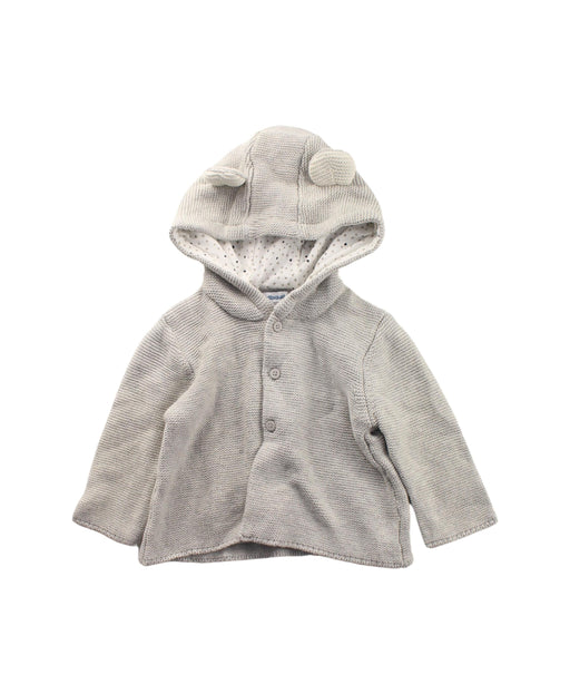 A Grey Pyjama Sets from Vertbaudet in size 6-12M for neutral. (Front View)