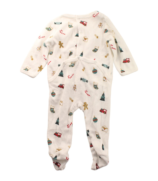 A Multicolour Onesies from Vertbaudet in size 3-6M for neutral. (Back View)