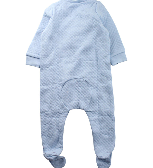 A Blue Onesies from Seed in size 6-12M for neutral. (Back View)