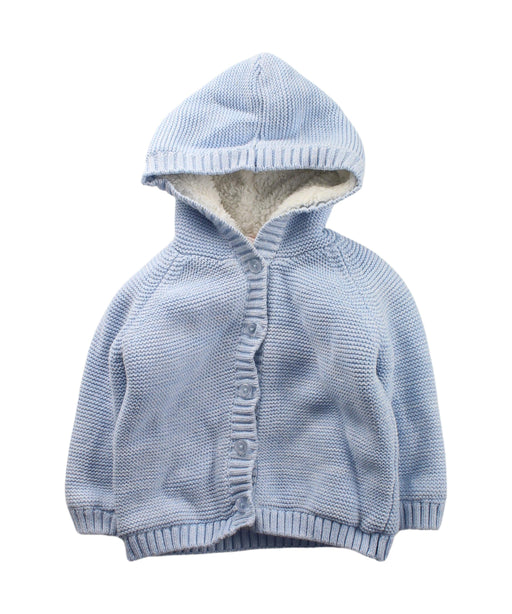 A Blue Lightweight Jackets from Seed in size 6-12M for neutral. (Front View)