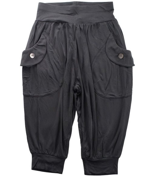A Black Sweatpants from Kingkow in size 10Y for neutral. (Front View)