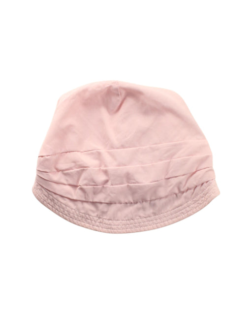 A Pink Sun Hats from Chickeeduck in size O/S for girl. (Front View)