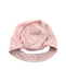 A Pink Sun Hats from Chickeeduck in size O/S for girl. (Back View)