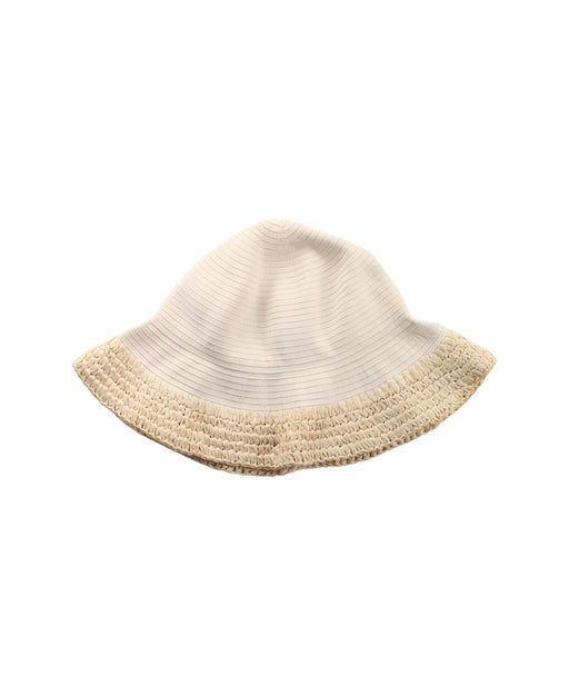 A Beige Sun Hats from Chickeeduck in size O/S for neutral. (Front View)