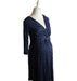 A Black Long Sleeve Dresses from Seraphine in size XS for maternity. (Front View)