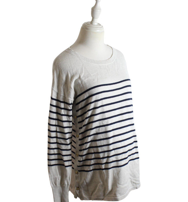 A Black Knit Sweaters from Seraphine in size XS for maternity. (Front View)