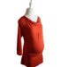 A Orange Long Sleeve Dresses from Isabella Oliver in size L for maternity. (Front View)