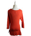 A Orange Long Sleeve Dresses from Isabella Oliver in size L for maternity. (Back View)