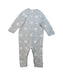 A Grey Long Sleeve Jumpsuits from The Little White Company in size 6-12M for neutral. (Back View)