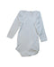 A White Long Sleeve Bodysuits from Petit Bateau in size 12-18M for neutral. (Back View)