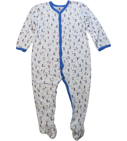 A Multicolour Onesies from Petit Bateau in size 18-24M for boy. (Front View)