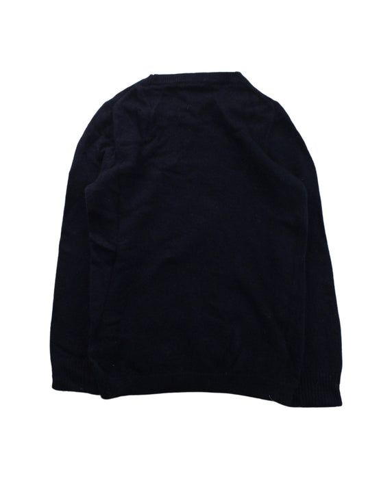A Blue Knit Sweaters from Crewcuts in size 6T for girl. (Back View)