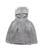 A Grey Cardigans from The Little White Company in size 6-12M for boy. (Front View)