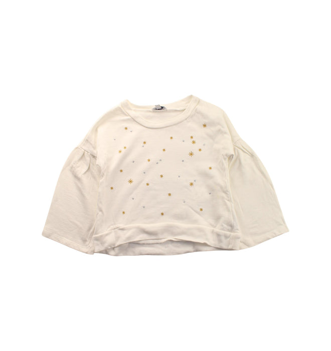 A White Long Sleeve T Shirts from Splendid in size 2T for girl. (Front View)