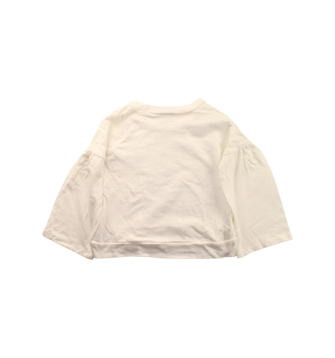 A White Long Sleeve T Shirts from Splendid in size 2T for girl. (Back View)