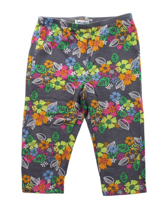 A Grey Leggings from Splendid in size 3T for girl. (Front View)