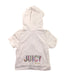 A White Short Sleeve Tops from Juicy Couture in size 4T for girl. (Back View)