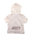 A White Short Sleeve Tops from Juicy Couture in size 4T for girl. (Back View)