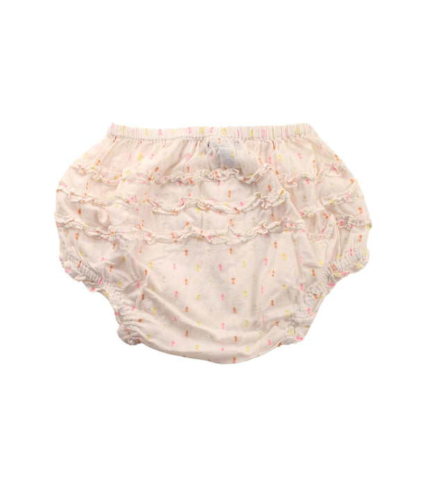 A White Bloomers from Velveteen in size 2T for girl. (Back View)