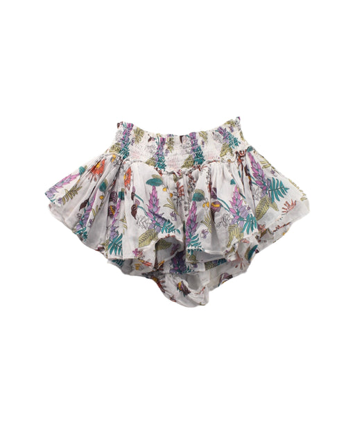 A White Skorts from Velveteen in size 3T for girl. (Front View)