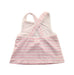 A Pink Sleeveless T Shirts from Jacadi in size 12-18M for girl. (Back View)
