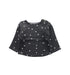 A Grey Buttoned Sweatshirts from Petit Bateau in size 2T for girl. (Front View)
