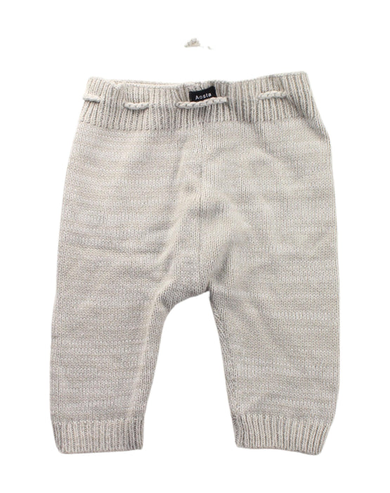 A White Sweatpants from Aosta in size 6-12M for neutral. (Back View)