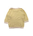A White Knit Sweaters from Nature Baby in size 6-12M for girl. (Back View)