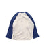 A Blue Long Sleeve T Shirts from Petit Bateau in size 6-12M for boy. (Back View)