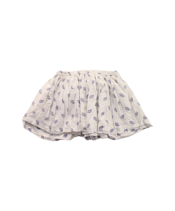 A Multicolour Short Skirts from Velveteen in size 4T for girl. (Back View)