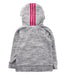 A Grey Lightweight Jackets from Adidas in size 4T for boy. (Back View)