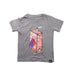 A Grey Short Sleeve T Shirts from Whistle & Flute in size 3T for boy. (Front View)