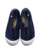 A Navy Slip Ons from Igor in size 5T for boy. (Back View)