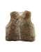 A Brown Dress Up Vests from Bonpoint in size 3T for girl. (Front View)