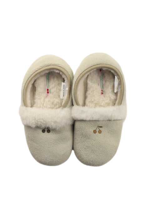 A Beige Slip Ons from Bonpoint in size 4T for neutral. (Back View)