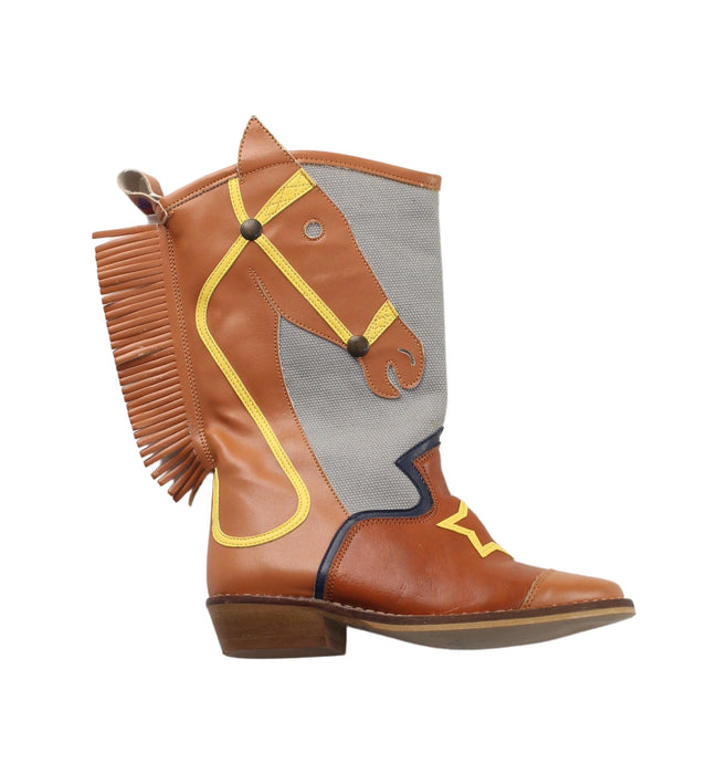 A Multicolour Boots & Booties from Stella McCartney in size 4T for girl. (Front View)