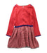 A Red Long Sleeve Dresses from Boden in size 3T for girl. (Back View)