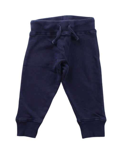 A Blue Sweatpants from Seed in size 0-3M for boy. (Front View)