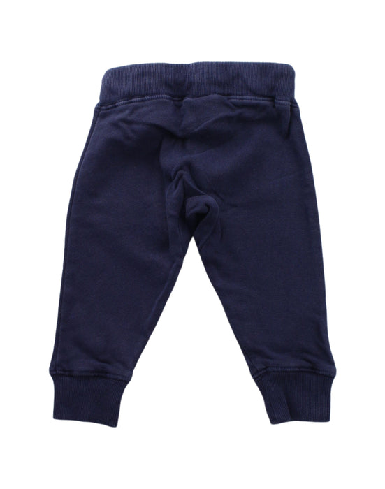 A Blue Sweatpants from Seed in size 0-3M for boy. (Back View)