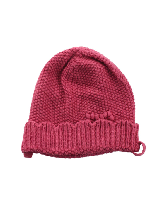 A Pink Winter Hats from Jacadi in size O/S for girl. (Front View)