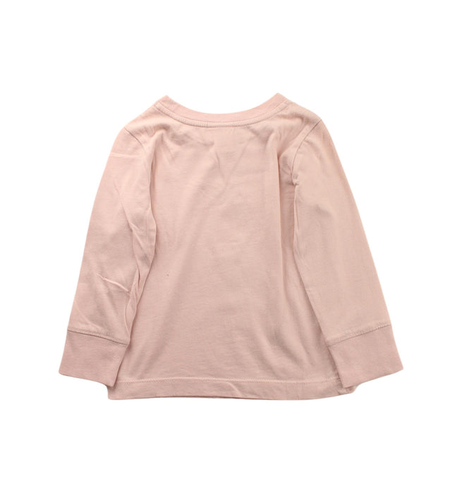 A Pink Crewneck Sweatshirts from Hanna Andersson in size 2T for girl. (Back View)