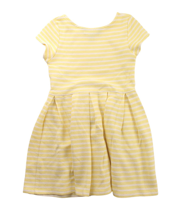 A White Short Sleeve Dresses from Polo Ralph Lauren in size 5T for girl. (Back View)