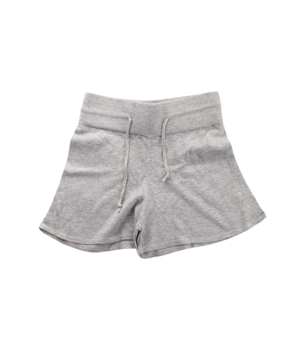 A Grey Shorts Sets from Excuse My French in size 6T for girl. (Back View)